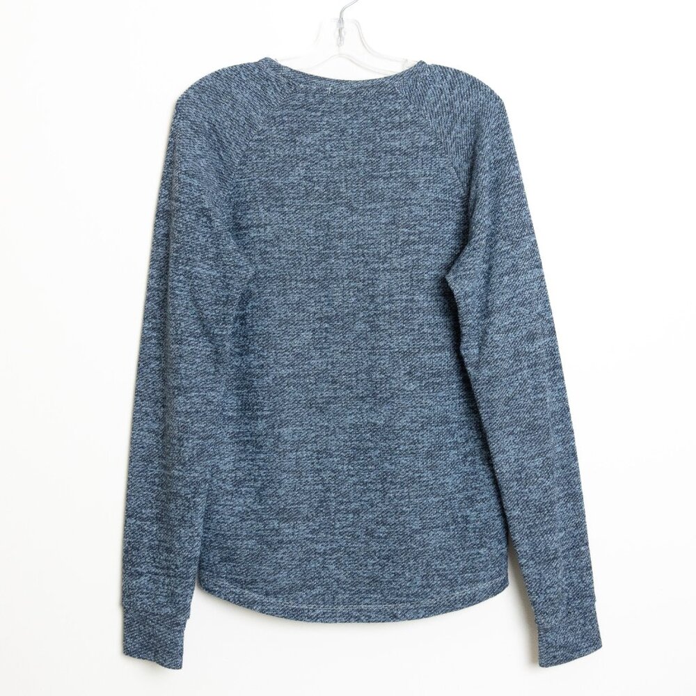 Scotch & Soda Sweatshirt Heathered Blue Tokyo Toujours - Picture 3 of 13